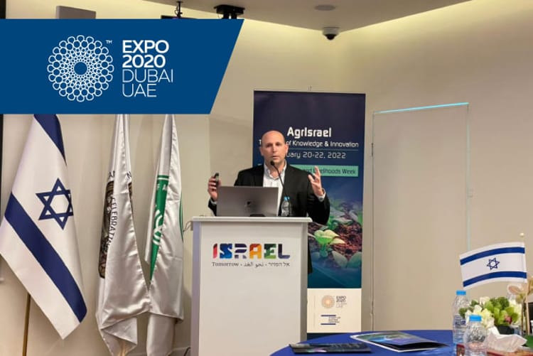 Netafim CEO at Expo 2020 Dubai