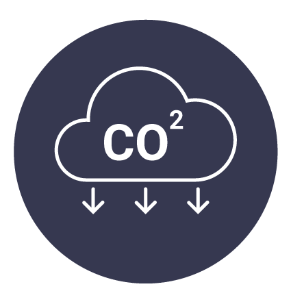Reduced greenhouse gas emmisions